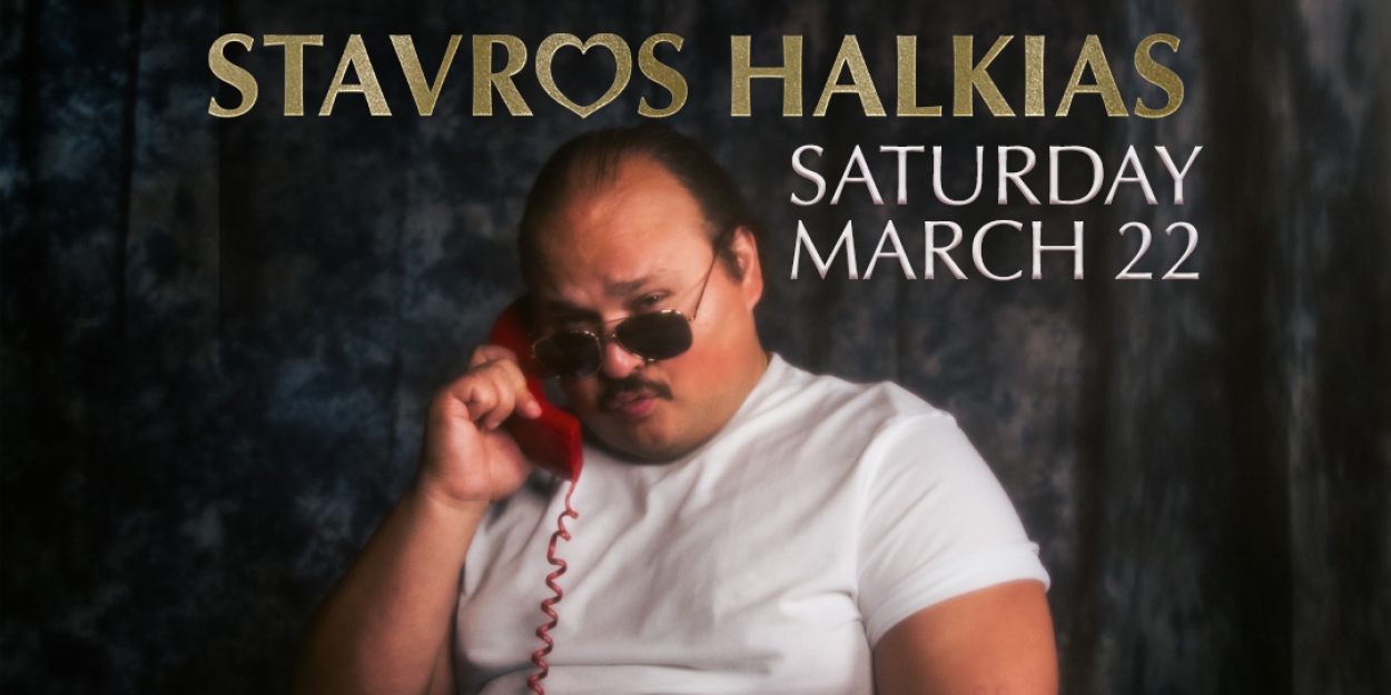 Stavros Halkias to Perform at Paramount Theatre in March  Image