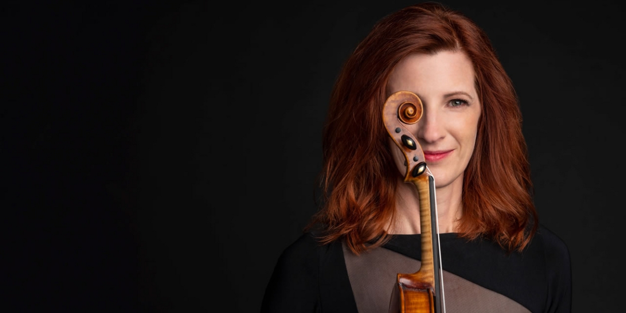 Violin Soloist Holly Mulcahy Performs new Concerto STEALING FROM BIRDS  Image