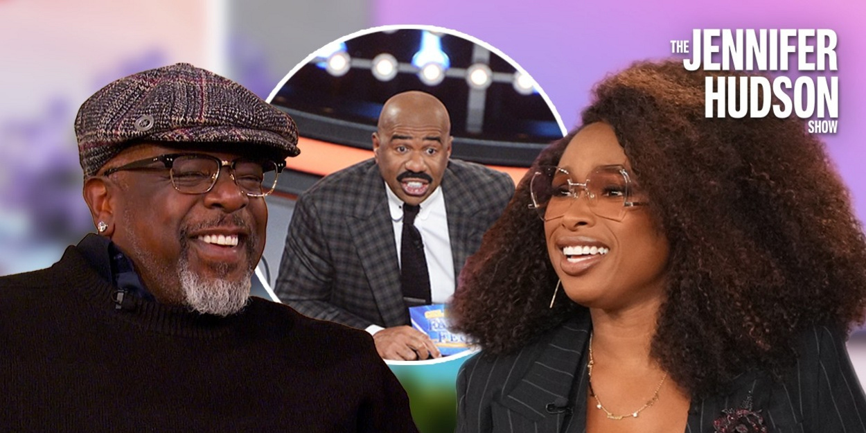 Steve Harvey Pitches THE NEIGHBORHOOD Team-Up to Jennifer Hudson Video