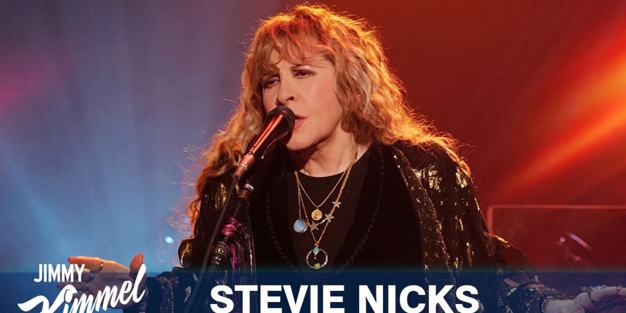Stevie Nicks Delivers 'Stand Back' Performance on JIMMY KIMMEL LIVE Video