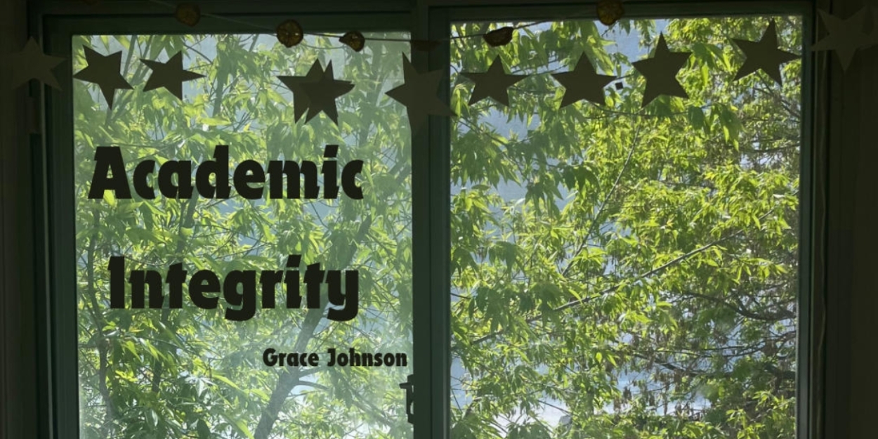 Student Blog: Academic Integrity 