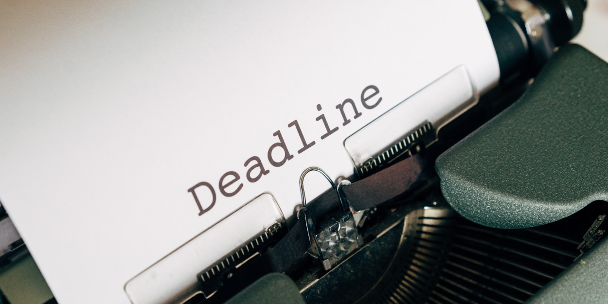 Student Blog: Deadline, the Key to Productivity  Image