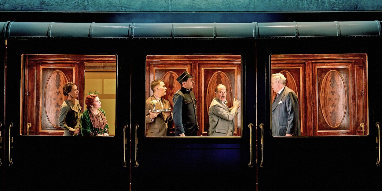 Students Get Exclusive Backstage Workshops With The Company of MURDER ON THE ORIENT EXPRES Photo