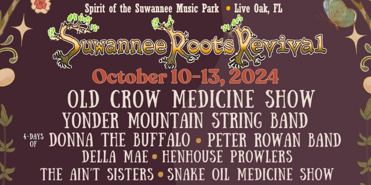 Suwannee Roots Revival Reveals Lineup: Old Crow Medicine Show, Yonder Mountain String Band and More 
