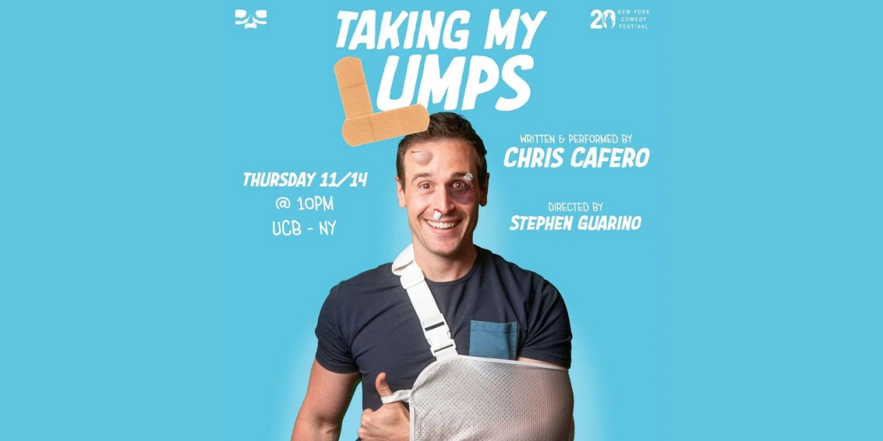 Chris Cafero's Solo Comedy Show TAKING MY LUMPS to be Presented at Upright Citizens Brigade Theater  Image