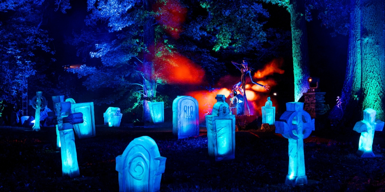 THE NIGHTMARE BEFORE CHRISTMAS Light Trail Returning to the New York Botanical Garden Photo