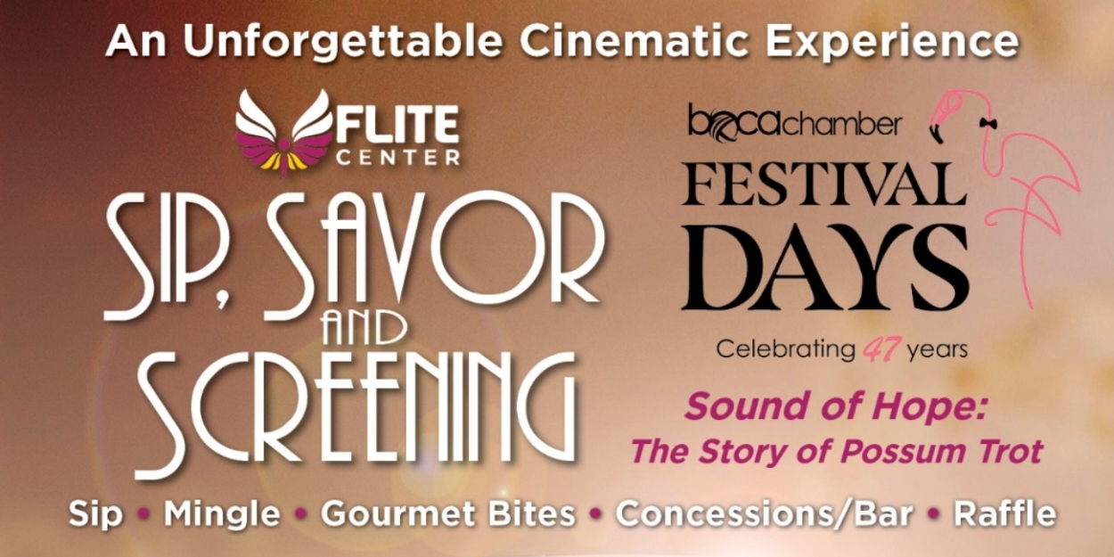 Tickets On Sale for Flite Center's SIP, SAVOR & SCREENING of SOUND OF HOPE: THE STORY OF P Photo