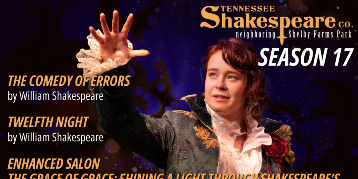 TN Shakespeare Co. THE COMEDY OF ERRORS and TWELFTH NIGHT for 17th Season  Image