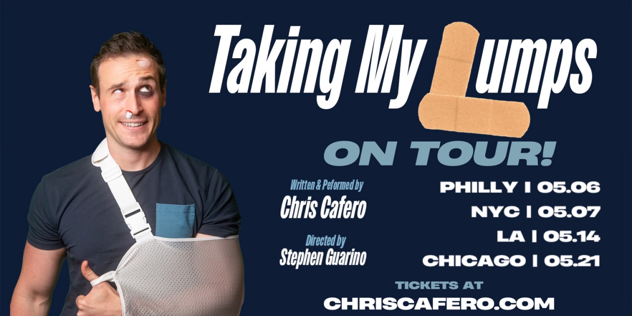 Comedian Chris Cafero To Launch Multi-City Tour Of His New Comedy Special TAKING MY LUMPS Photo