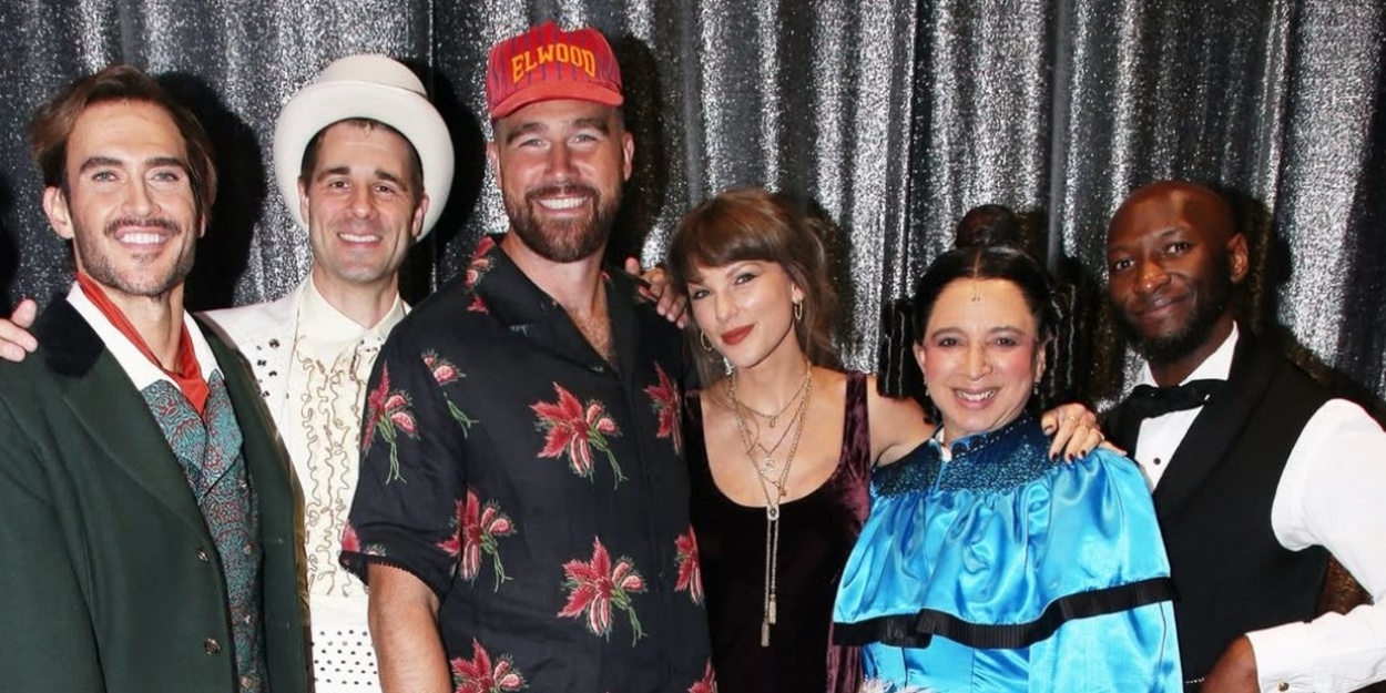 Taylor Swift and Travis Kelce Attend Saturday Performance Of OH MARY! Taylor Swift and Travis Kelce Attend Saturday Performance Of OH MARY!