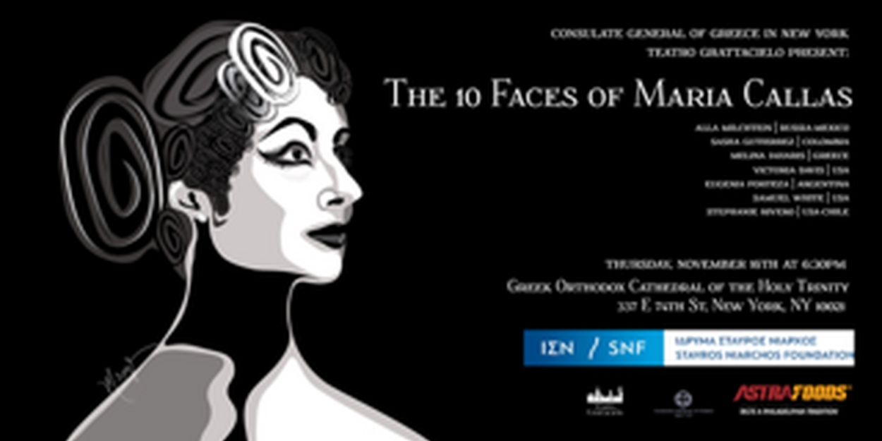 Teatro Grattacielo In Partnership With The Consulate General Of Greece In New York Presents THE 10 FACES OF MARIA CALLAS  Image