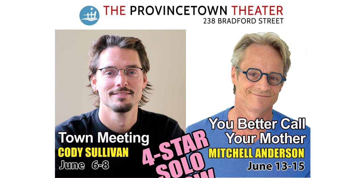 The 4th Annual 4-STAR SOLO SHOW FESTIVAL Comes To Provincetown Theater This June  Image