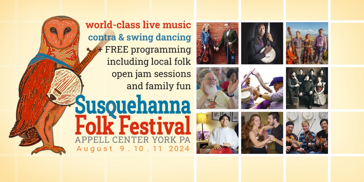 The 5th Susquehanna Folk Festival is Coming to Downtown York  Image