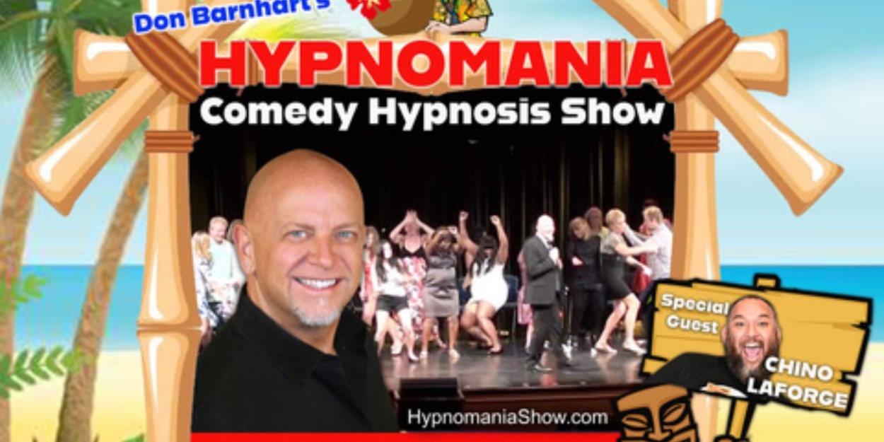 The Aloha Ha Comedy Club Of Hawaii Presents Don Barnhart's HYPNOMANIA AT DA PLAYGROUND In Maui  Image