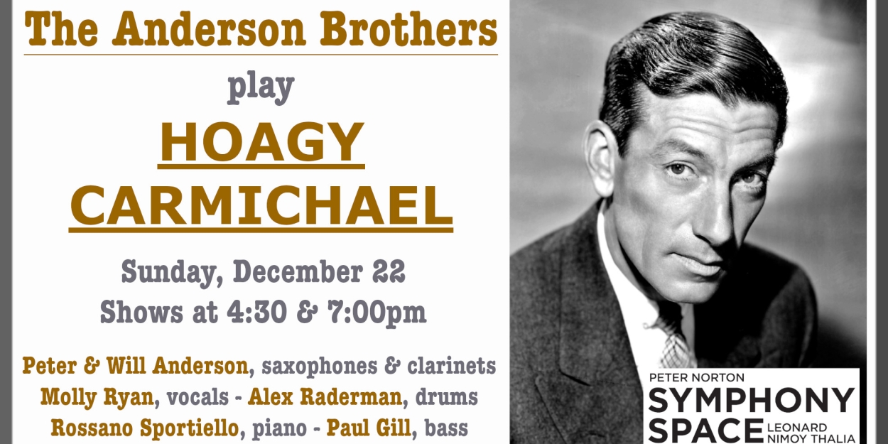 The Andersons Play Hoagy Carmichael at Symphony Space's Leonard Nimoy Thalia Theater  Image