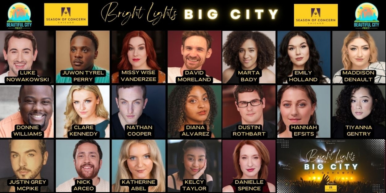 The Beautiful City Project to Present BRIGHT LIGHTS, BIG CITY: A Musical in Concert 