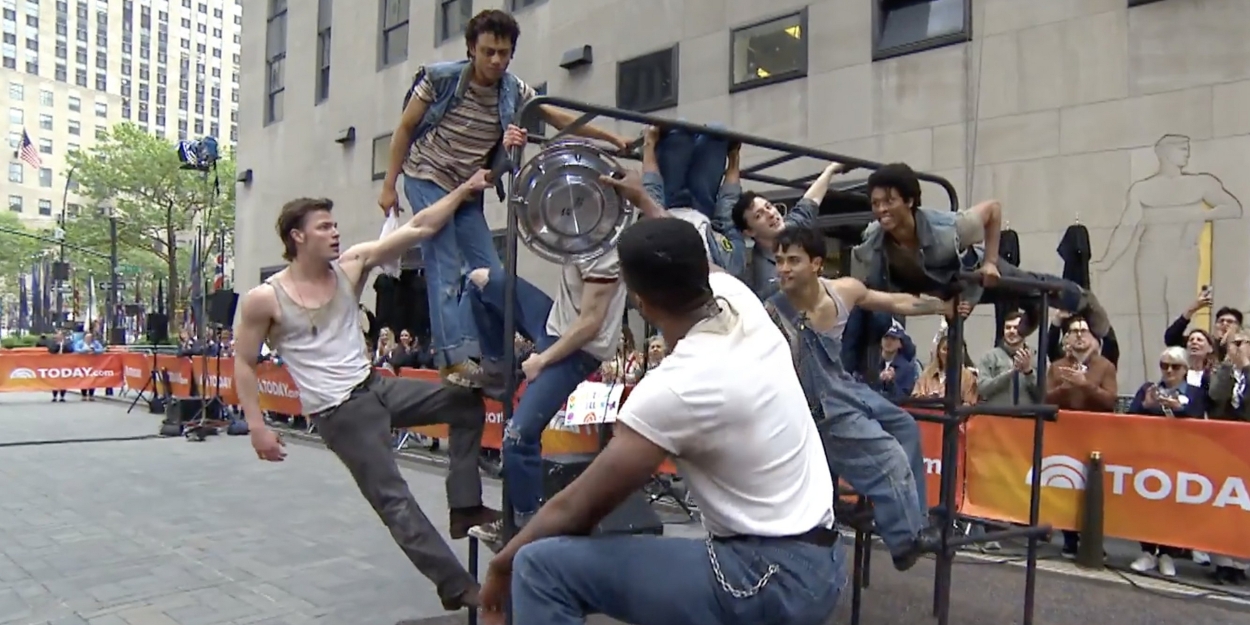 Video: Watch the Cast of THE OUTSIDERS Perform 'Grease Got a Hold' on TODAY