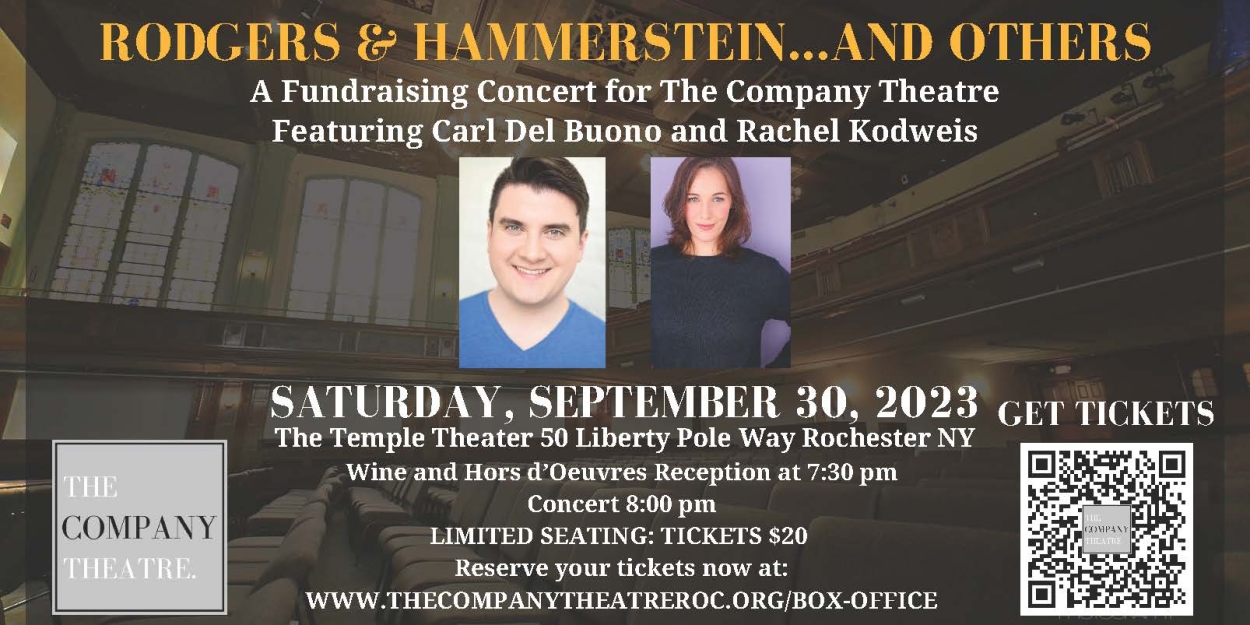 The Company Theatre to Present Fundraiser Concert Featuring an Evening of Music by Rodgers and Hammerstein 
