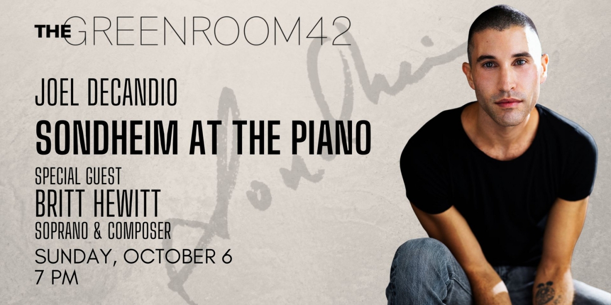 The Green Room 42 presents an intimate Sondheim evening in October