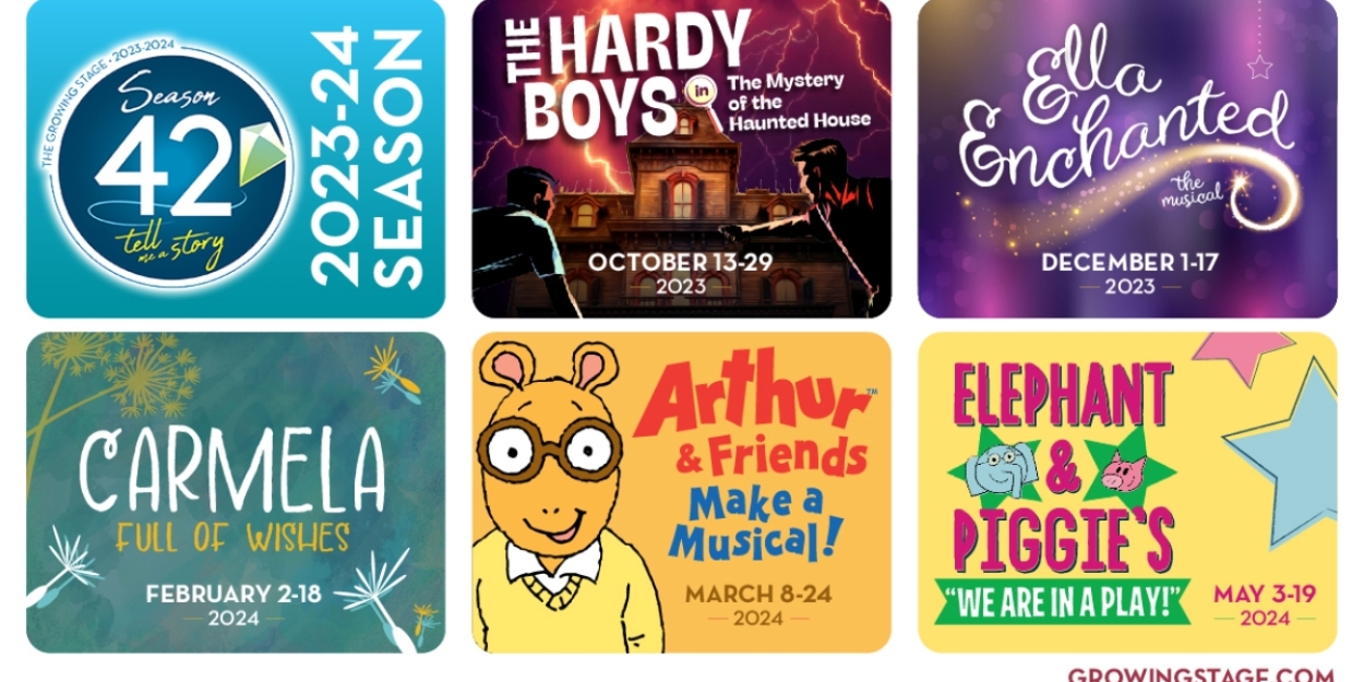 The Growing Stage Announces 42nd Season 