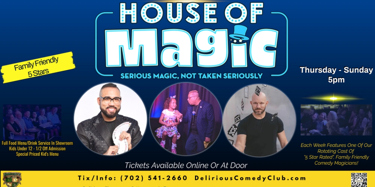 The House Of Magic Las Vegas to Bring Family Friendly Entertainment To Downtown Las Vegas  Image