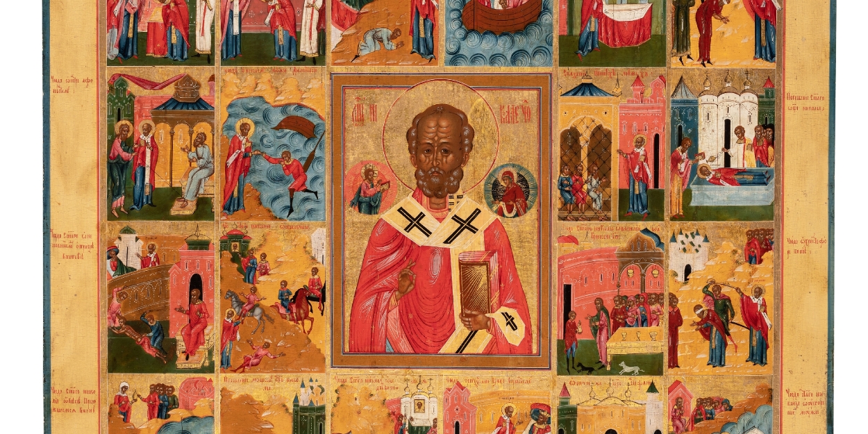 The Icon Museum and Study Center Acquires Saint Nicholas and Scenes from His Life  Image