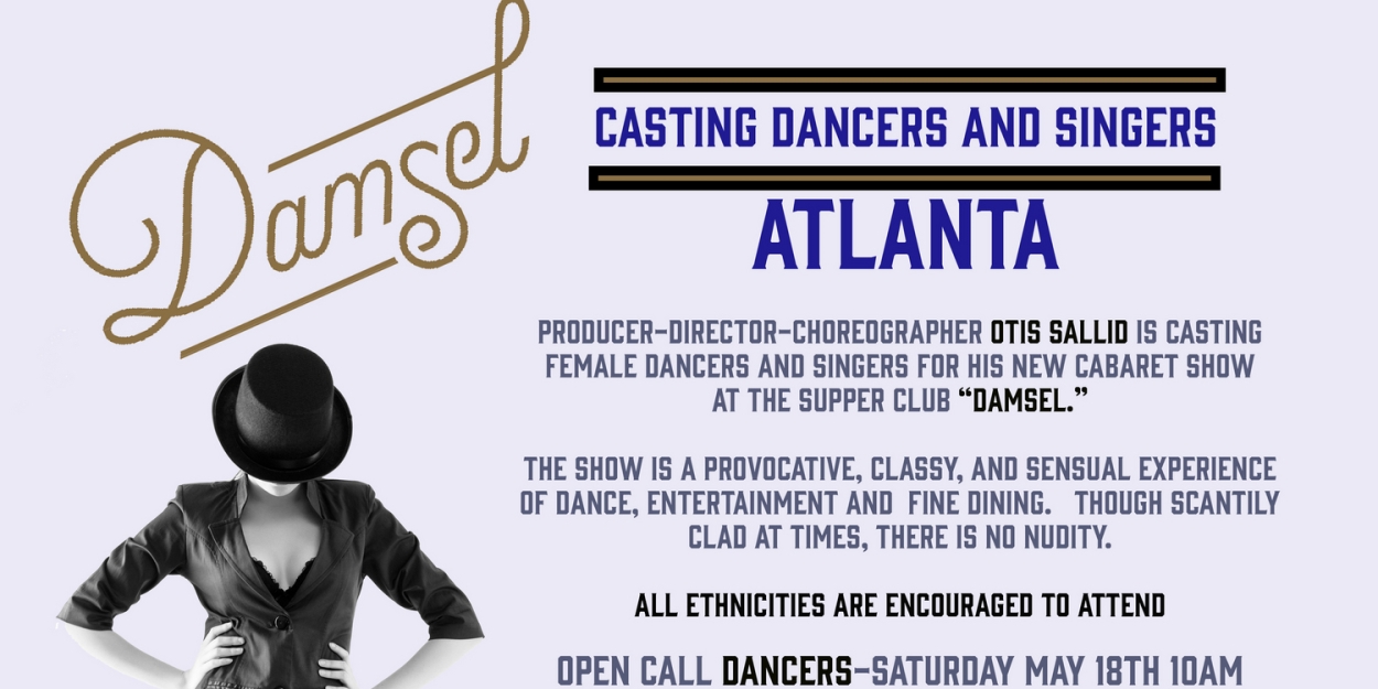 Otis Sallid to Hold Open Call for DAMSEL This Month  Image
