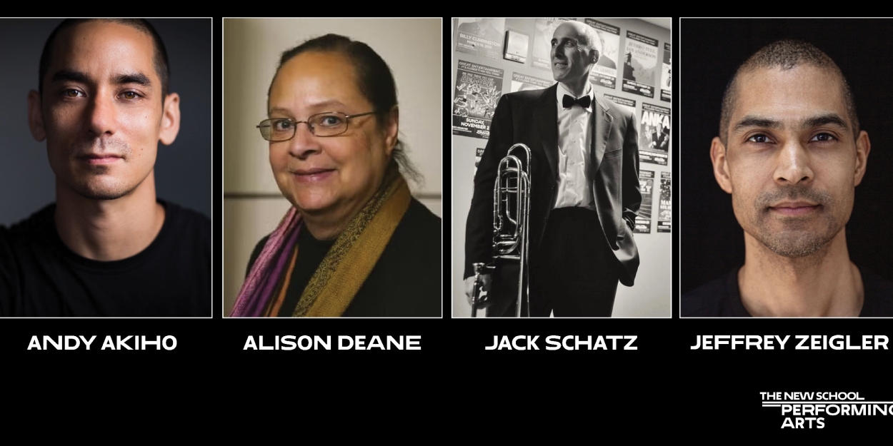 The New School's College Of Performing Arts Welcomes Andy Akiho, Alison Deane, Jack Schatz And Jeffrey Zeigler To Faculty  Image