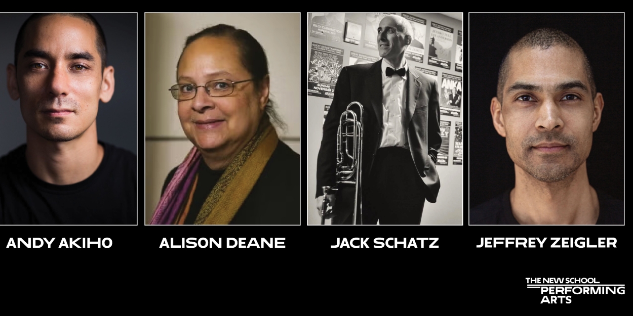 The New School’s College of Performing Arts Adds Andy Akiho, Alison Deane, Jack Schatz & Jeffrey Zeigler  Image