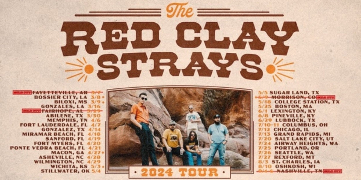 The Red Clay Strays Extend 2024 Headline Tour 