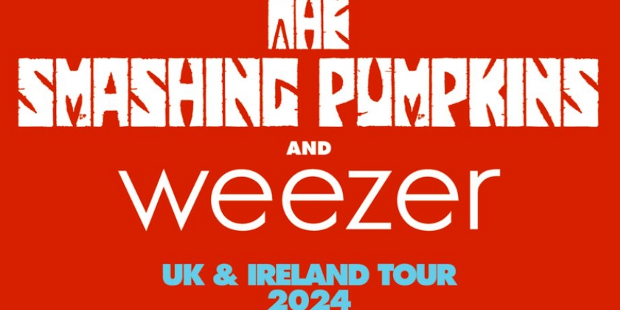 The Smashing Pumpkins and Weezer Announce UK and Ireland Summer Tour 2024 