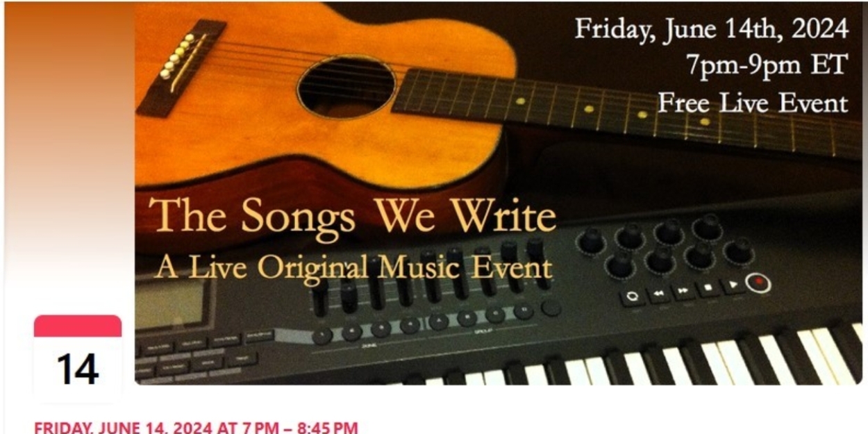 The Songs We Write Free, Live Original Music Event Comes to Recirculation in Washington Heights  Image