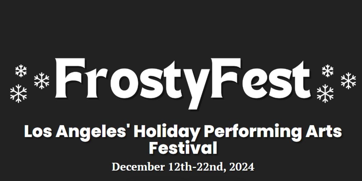 The StageCrafts FROSTYFEST Kicks Off This Week  Image