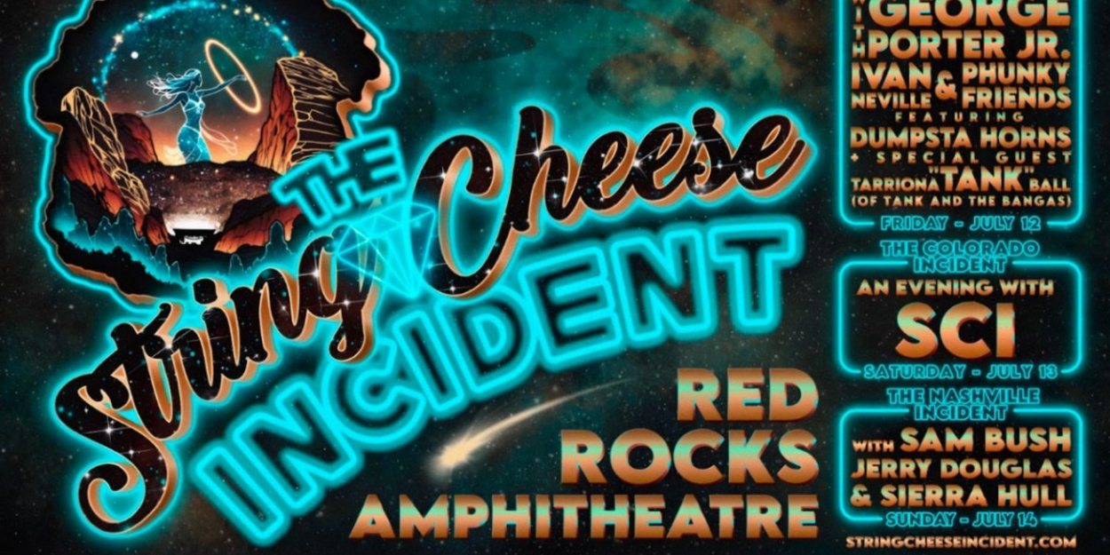 The String Cheese Incident Unveils Themes for 2024 Red Rocks Weekend Run 