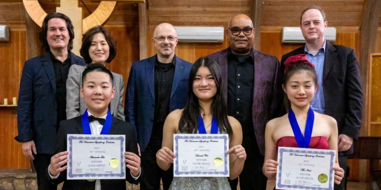 The Vancouver Symphony Orchestra's Young Artist Competition Gold Medalists Make Their VSO  Photo