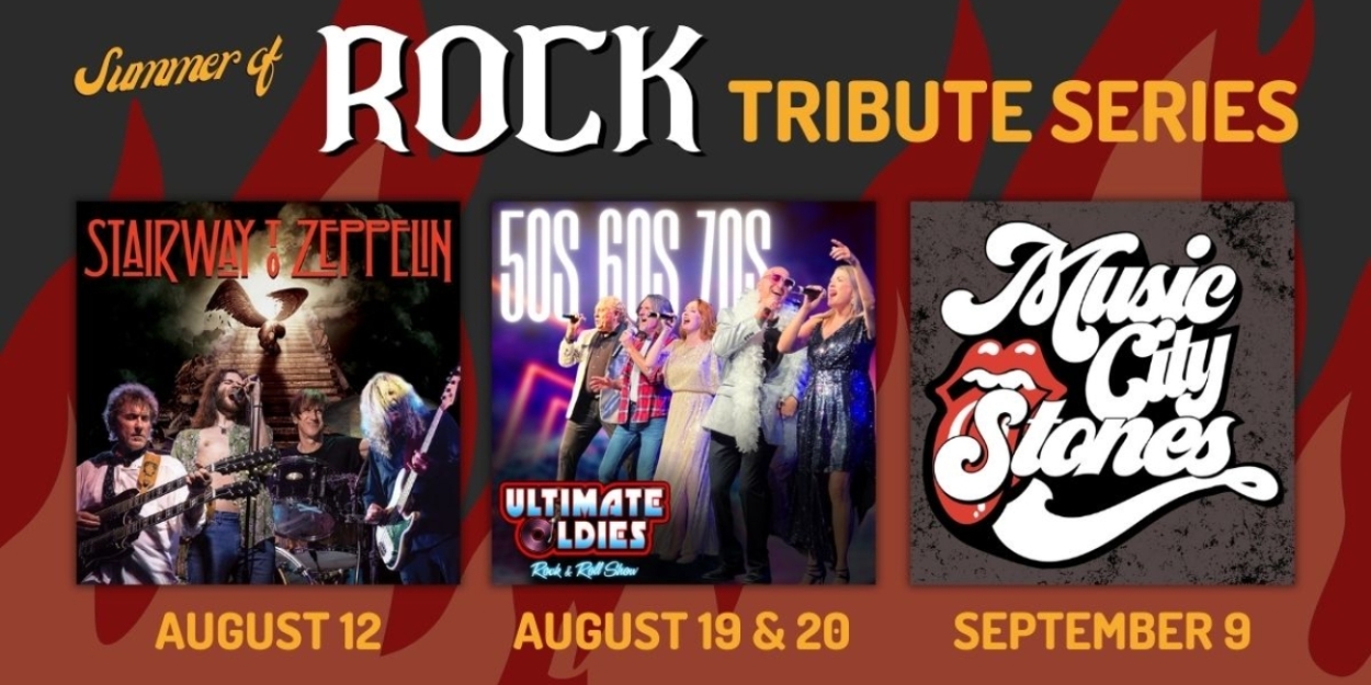 Get Ready to Rock with the Williamson County Performing Arts Center Summer Tribute Concerts 