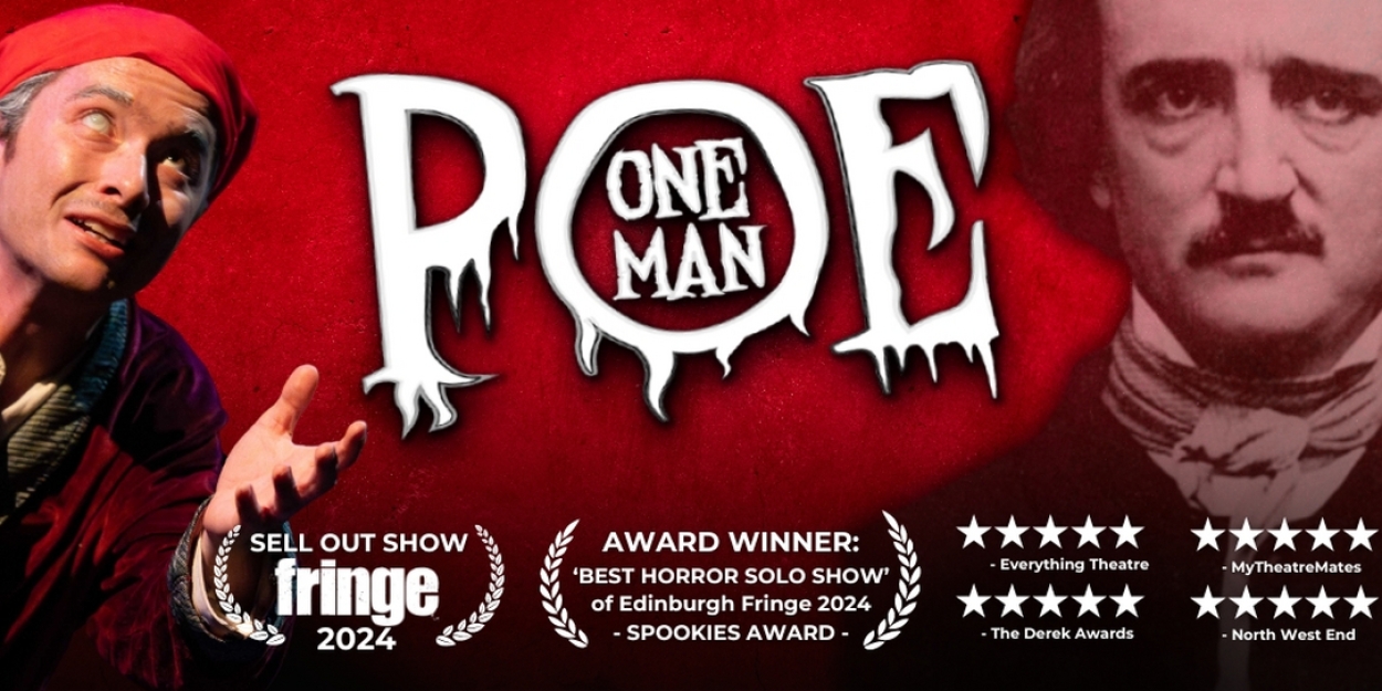 Threedumb Theatre to Present ONE MAN POE This Halloween Season  Image