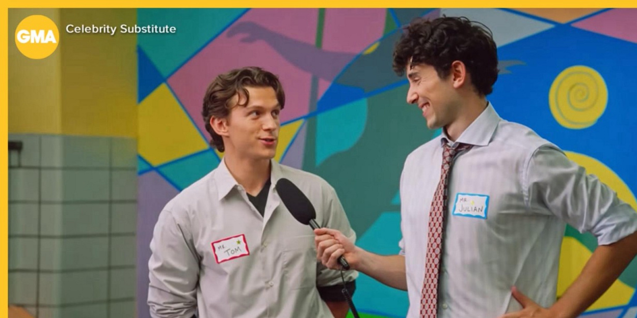 Tom Holland Gets Schooled by NYC Elementary Kids on CELEBRITY SUBSTITUTE Video