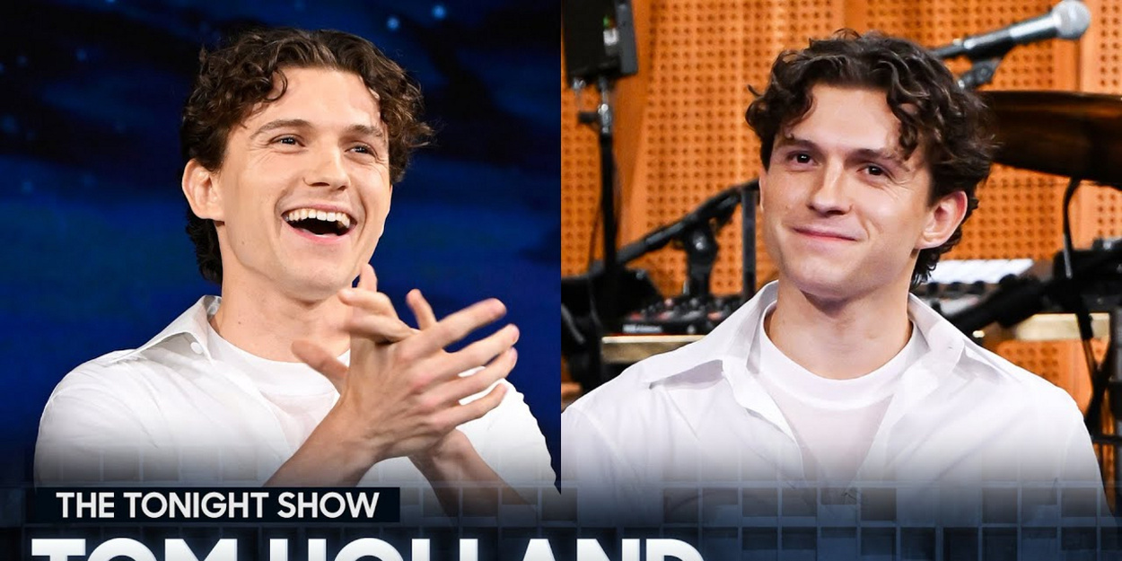 Tom Holland Visits THE TONIGHT SHOW to Talk THE ODYSSEY and Erling Haaland DMs Video