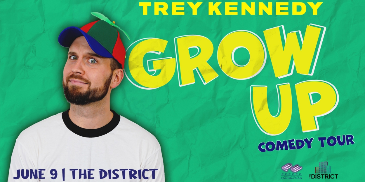 Trey Kennedy's GROW UP Comedy Tour is Coming to Sioux Falls 
