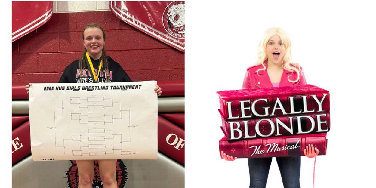 Tri-County Wrestling Champion Takes Center Stage as Elle Woods in SKIT's Legally Blonde Photo