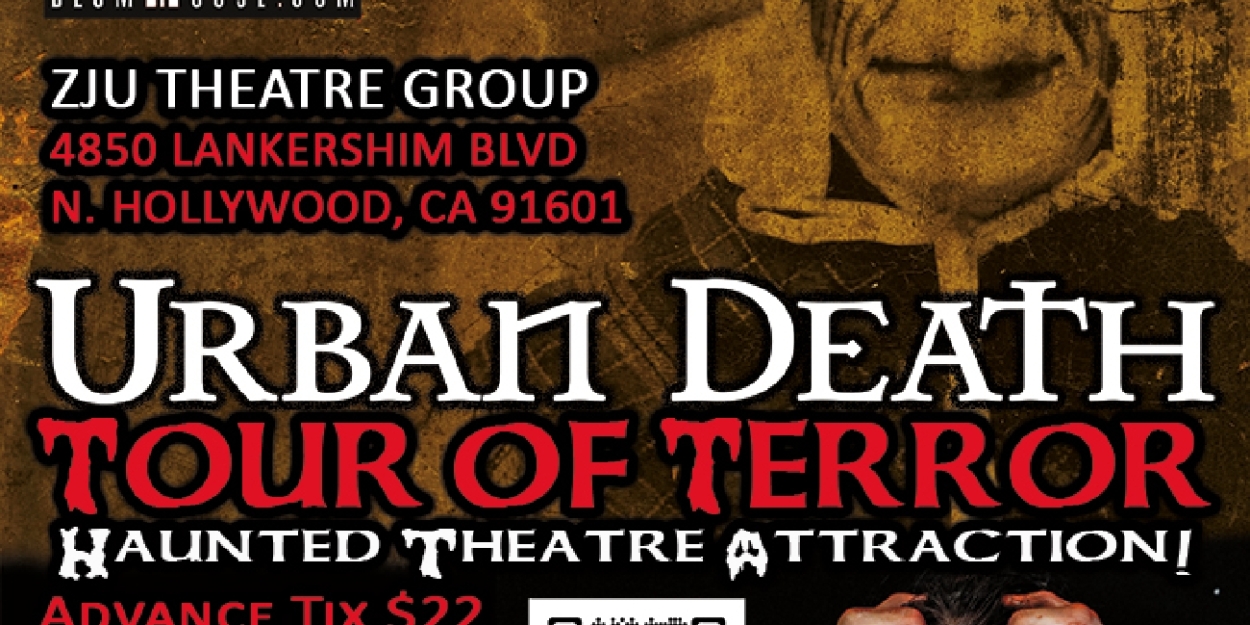 城市恐怖之旅“URBAN DEATH TOUR OF TERROR”回归万圣节！