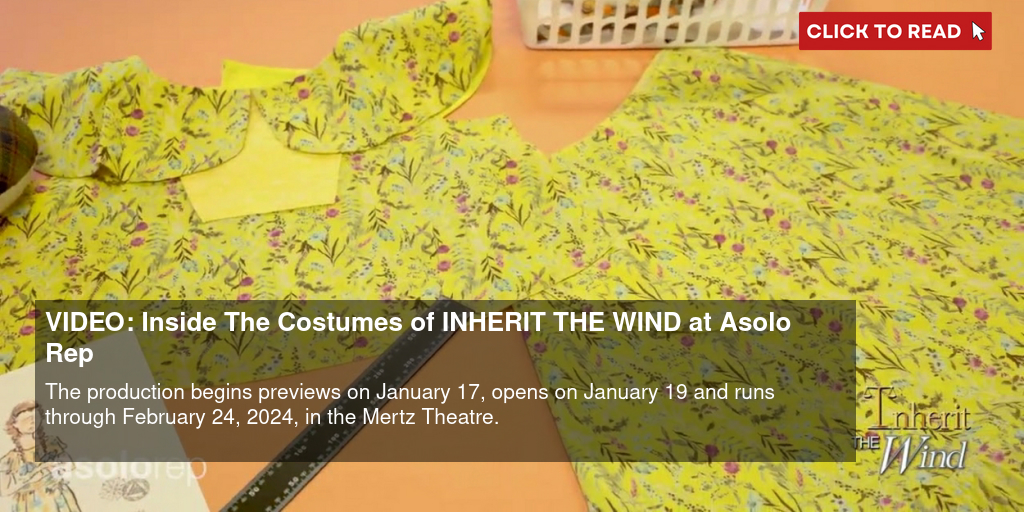 VIDEO Inside The Costumes of INHERIT THE WIND at Asolo Rep