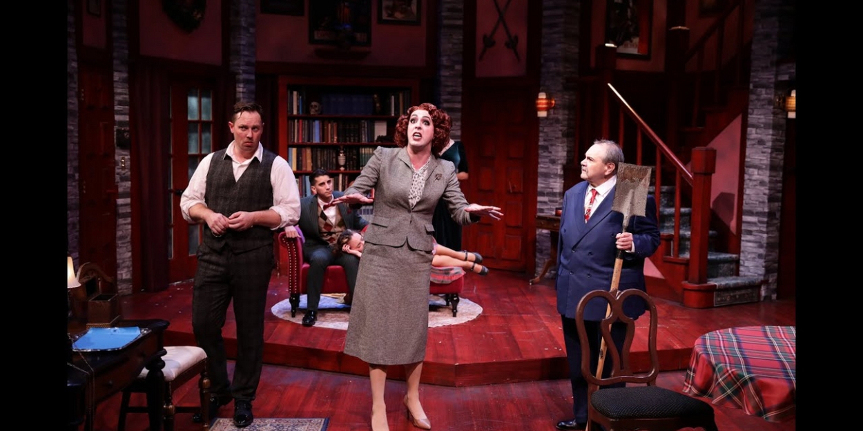 VIDEO: Watch a Scene from Ken Ludwig's THE GAME'S AFOOT: HOLMES FOR THE HOLIDAYS at Lyric Stage 
