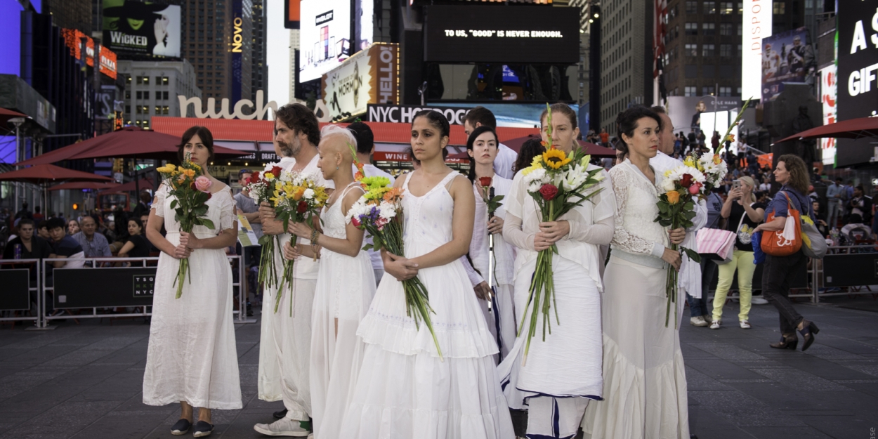 Vangeline Theater and Students of the New York Butoh Institute Will Perform on 9/11 in Times Square  Image