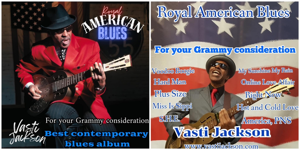 Vasti Jackson Releases New Album ROYAL AMERICAN BLUES  Image