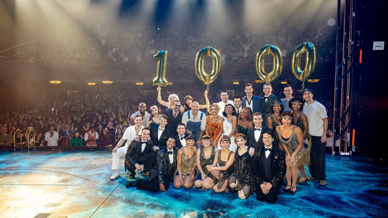 1,000 Parties and Counting! The New Stars of THE GREAT GATSBY Celebrate a Broadway… Video