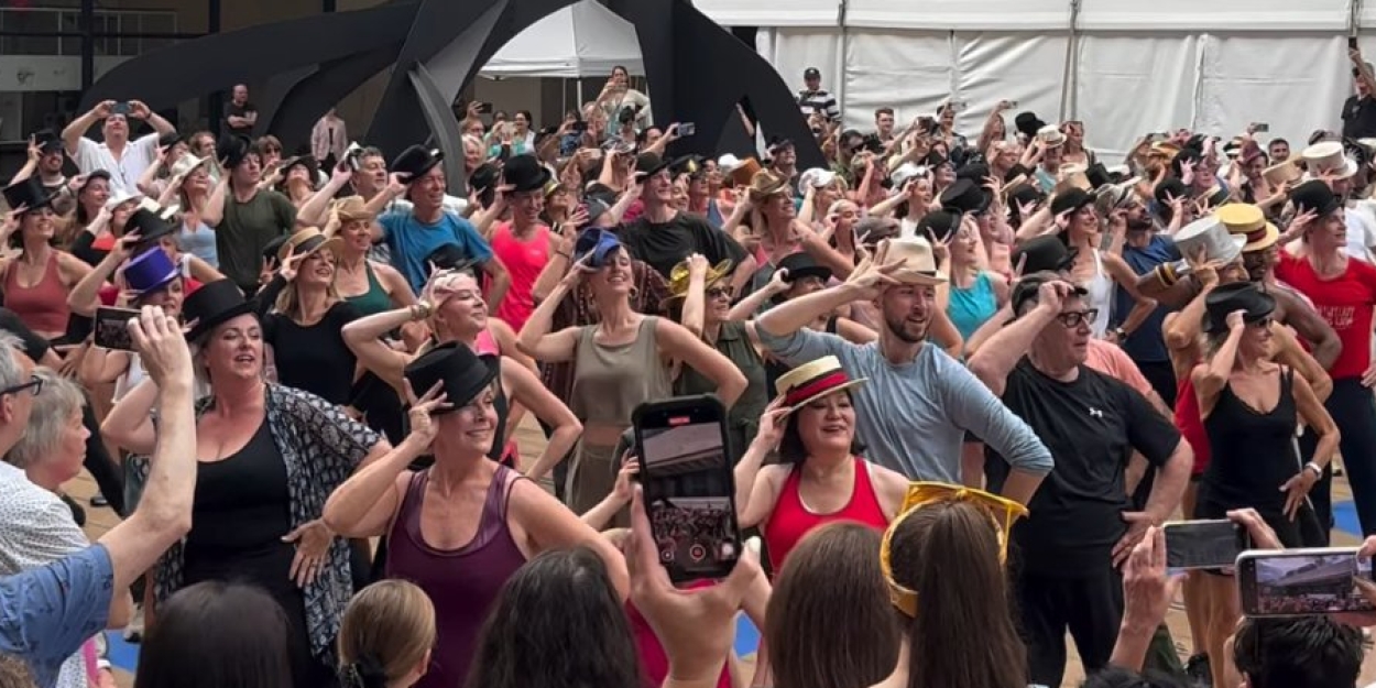 Video: A CHORUS LINE Celebrates 50 Years With A Cast Flash Mob in NYC Photo