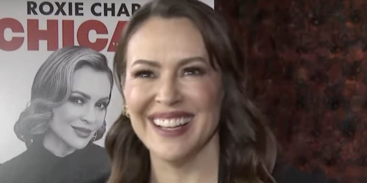 Video: Alyssa Milano Talks Making Broadway Debut in the 'Masterpiece' CHICAGO Photo