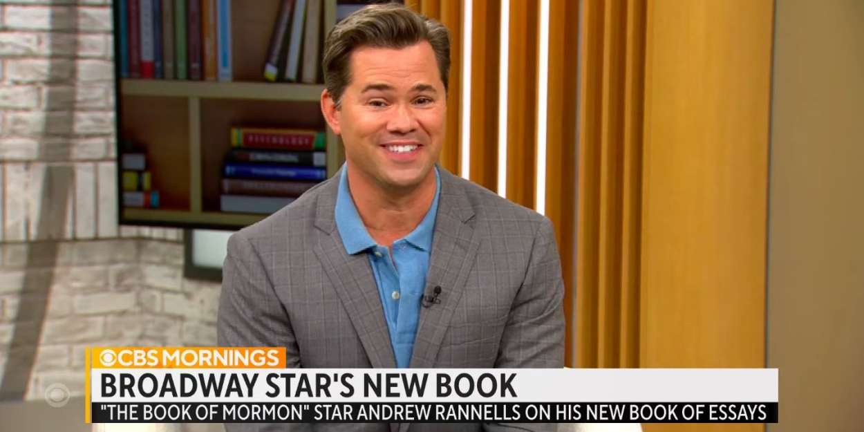 Andrew Rannells Opens Up About New Book & GUTENBERG! Video